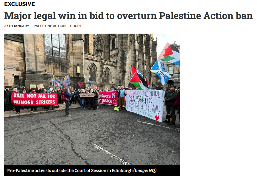Palestine Action Judicial Review